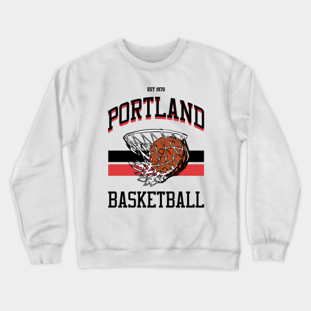 Vintage NBA Portland Trail Blazers Sweatshirt, National Basketball Association, Basketball Shirt, Unisex Shirt Sweater Hoodie
