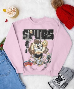 Vintage NBA San Antonio Spurs Looney Tunes Taz Shirt, San Antonio Spurs Shirt, Basketball Shirt, Unisex Shirt