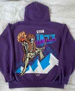 Vintage NBA Utah Jazz Logo Hoodie, Utah Basketball Shirt, NBA All Star Tee, Basketball Tee, Unisex Tshirt Sweatshirt Hoodie