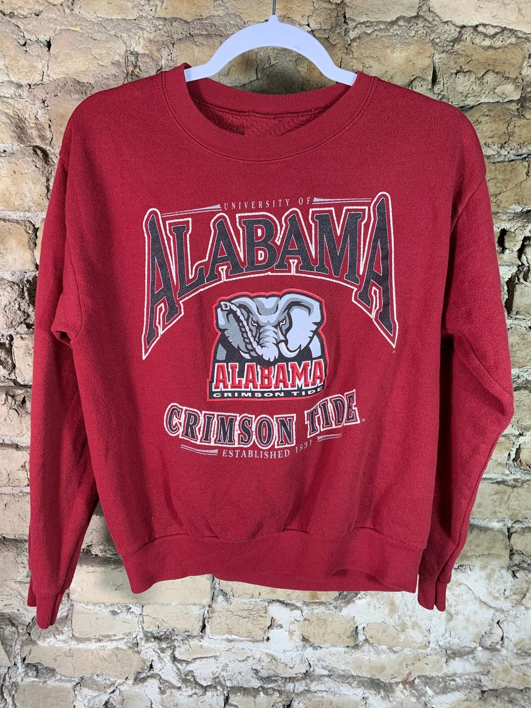 Vintage NCAA Alabama Crimson Tide EST 1831 Sweatshirt, University of Alabama Shirt, Football, Unisex Shirt Sweater Hoodie