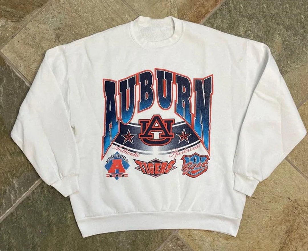 Vintage NCAA Auburn Tigers College Sweatshirt, Auburn Tigers Shirt, Auburn University Shirt, Unisex Shirt Sweatshirt