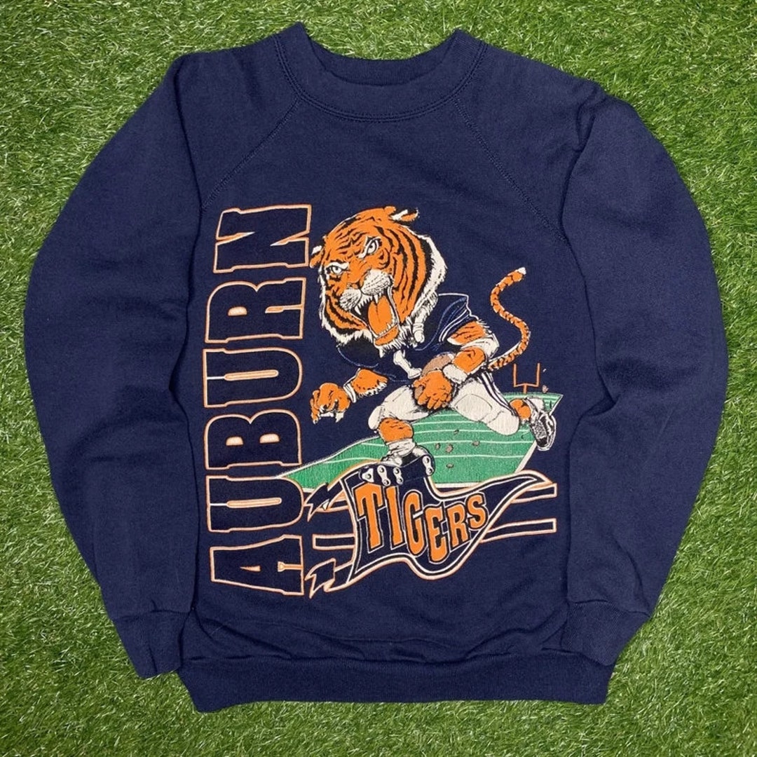Vintage NCAA Auburn Tigers Football Sweatshirt, Auburn Tigers Shirt, Auburn University Shirt, Unisex Shirt Sweatshirt