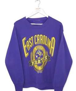 Vintage NCAA East Carolina Pirates Member Club Logo Sweatshirt, East Carolina University
