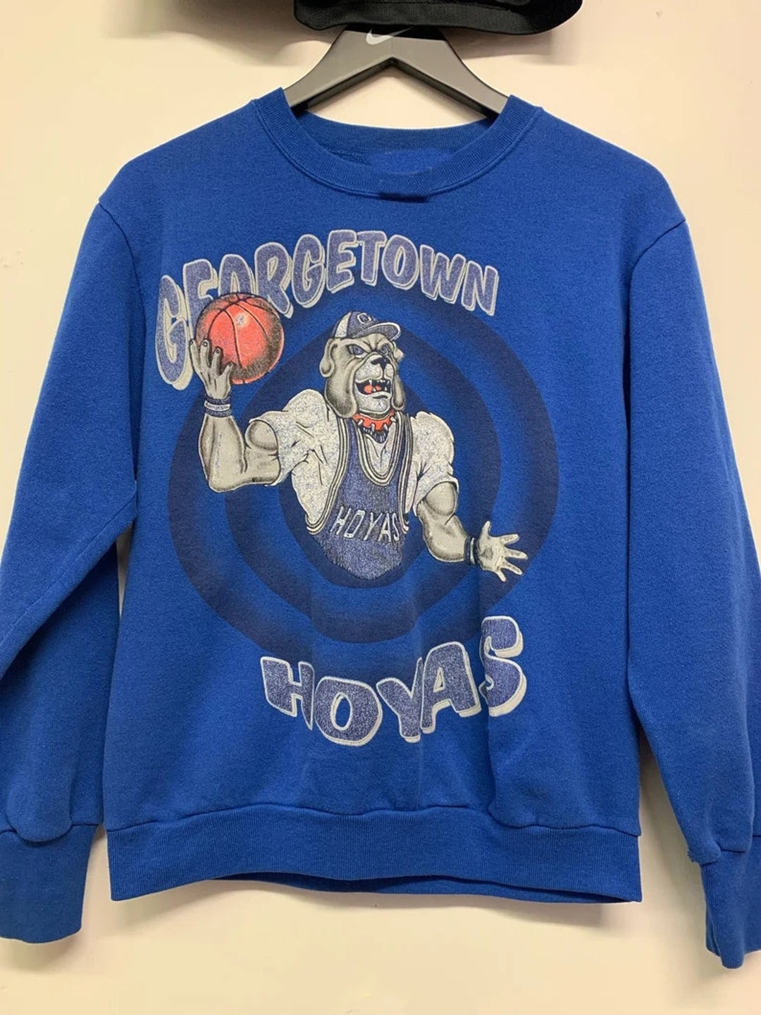 Vintage NCAA Georgetown Hoyas Mascot Logo Sweatshirt, Georgetown Hoyas Shirt, Georgetown University Shirt, Unisex Shirt