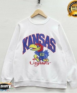 Vintage NCAA Kansas Jayhawks Sweatshirt, Kansas Jayhawks Shirt, Unisex Tshirt Sweater