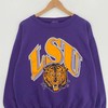 Vintage NCAA LSU Tigers Big Logo Sweatshirt Hoodie Shirt for NCAA Fans