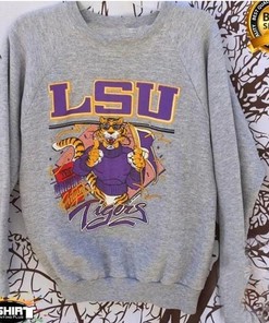 Vintage NCAA Louisiana Football Sweatshirt, LSU Tigers Shirt, Louisiana State University Shirt, NCAA Shirt, Unisex Shirt