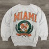 Vintage NCAA Miami Hurricanes Logo Sweatshirt, University of Miami Shirt, NCAA Shirt, Unisex Shirt Sweatshirt Hoodie