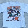 Vintage NCAA Miami Hurricanes Looney Tunes T-Shirt, Miami Hurricanes Shirt, University of Miami