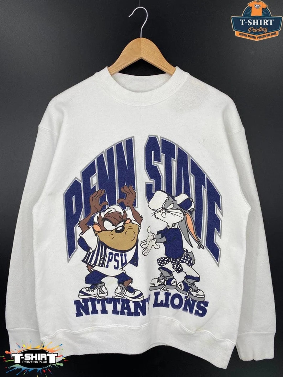 Vintage NCAA Penn State Nittany Lions Looney Tunes Shirt, Pennsylvania State University, Unisex Shirt