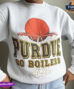 Vintage NCAA Purdue Boilermakers Basketball Sweatshirt, Purdue Boilermakers Shirt, Purdue University, Unisex Shirt