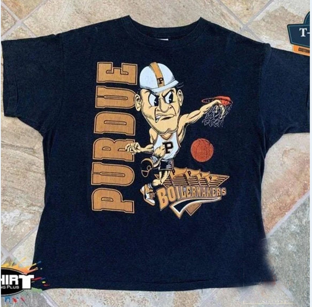 Vintage NCAA Purdue Boilermakers College Basketball Shirt, Purdue Boilermakers Shirt,Purdue University Sweatshirt