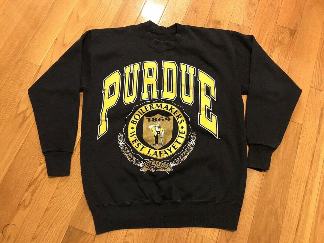 Vintage NCAA Purdue Boilermakers Sweatshirt, Purdue University Shirt, Basketball Tee, Unisex Shirt Sweater Hoodie