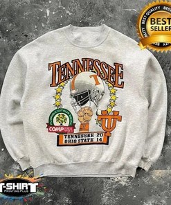 Vintage NCAA Tennessee Volunteers Helmet Sweatshirt, University of Tennessee Shirt, College Football Shirt, NCAA Shirt