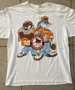 Vintage NCAA Tennessee Volunteers Looney Tunes T-Shirt, Tennessee Volunteers Shirt, University of Tennessee
