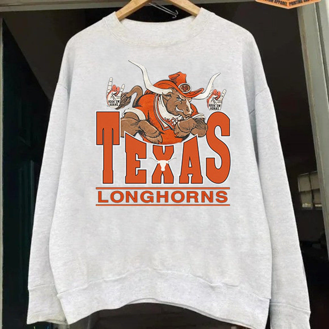 Vintage NCAA Texas Longhorns Logo T-Shirt, University of Texas, NCAA Shirt, Unisex Shirt Sweater Hoodie