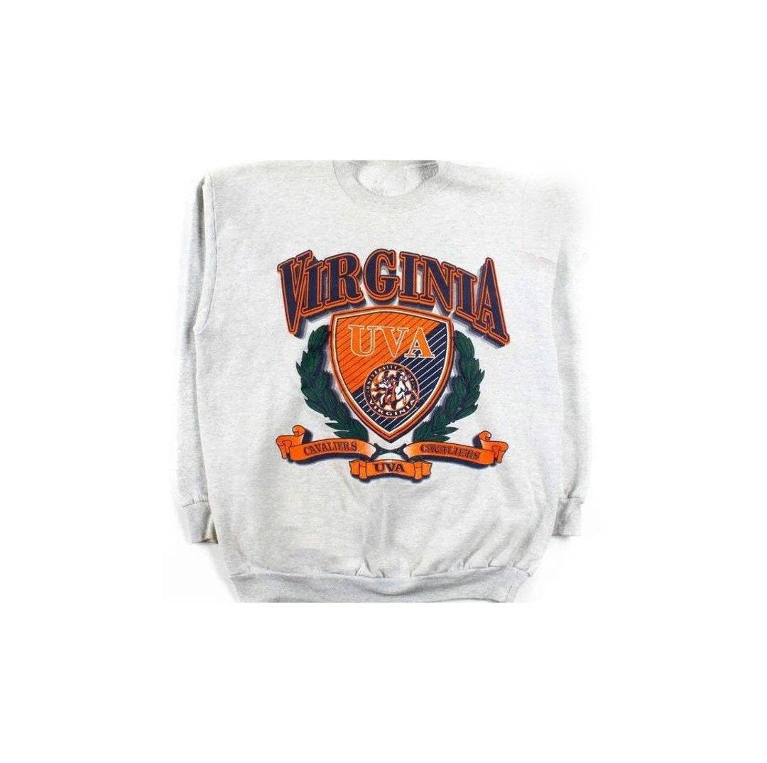 Vintage NCAA Virginia Cavaliers Sweatshirt, Virginia Cavaliers Shirt, NCAA Shirt, College Fooball Shirt