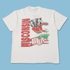 Vintage NCAA Wisconsin Badgers Football T-Shirt, Wisconsin Badgers Shirt, University of Wisconsin–Madison