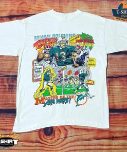 Vintage NFL Dan Marino Miami Dolphins Comic Series T-Shirt, Dan Marino Shirt, Miami Dolphins Shirt, Unisex Shirt