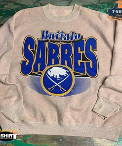 Vintage NHL Buffalo Sabres Big Logo Sweatshirt, Buffalo Sabres Shirt, Ice Hockey Shirt, Unisex Shirt