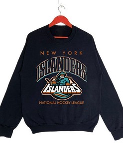 Vintage NHL New York Islanders Logo Sweatshirt, Ice Hockey Shirt, Hockey Fan, National Hockey League, Unisex Shirt Sweater Hoodie