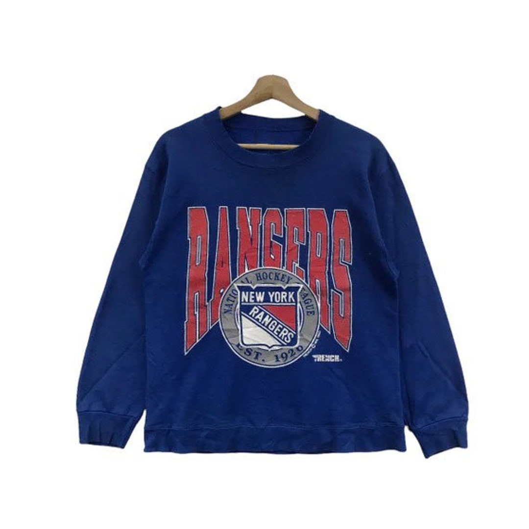 Vintage NHL New York Rangers EST 1926 Logo Sweatshirt, Hockey Shirt, College, Unisex Shirt Sweater Hoodie