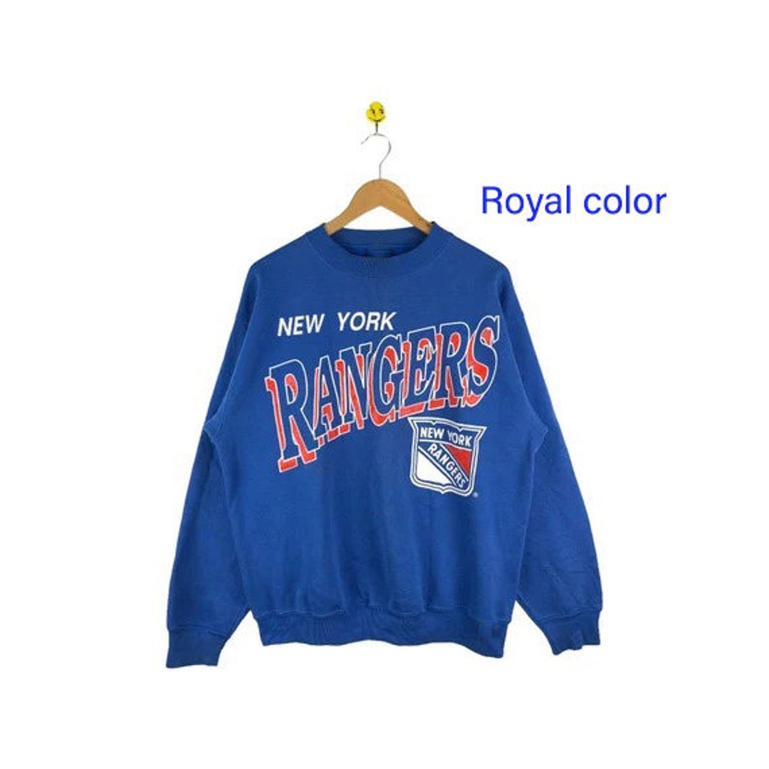 Vintage NHL New York Rangers Logo Sweatshirt, Hockey Shirt, College, Unisex Shirt Sweater Hoodie