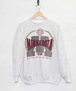 Vintage Ncaa Minnesota Golden Gophers Sweatshirt, University Of Minnesota Shirt, Colege Shirt