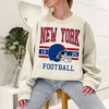 Vintage New York Football Sweatshirt, Retro New York Football Shirt for NFL Fans