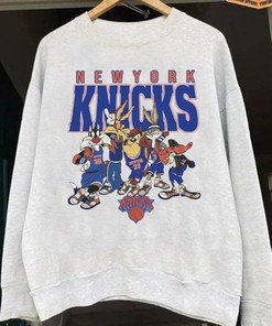 Vintage New York Knicks Looney Tunes Sweatshirt, Basketball 2022-23 Shirt, Unisex Shirt Sweater Hoodie