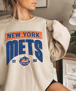 Vintage New York Mets EST 1962 Logo Sweatshirt, MLB Baseball Shirt, Baseball Champions 2022-23 Shirt, Unisex Shirt Sweater Hoodie