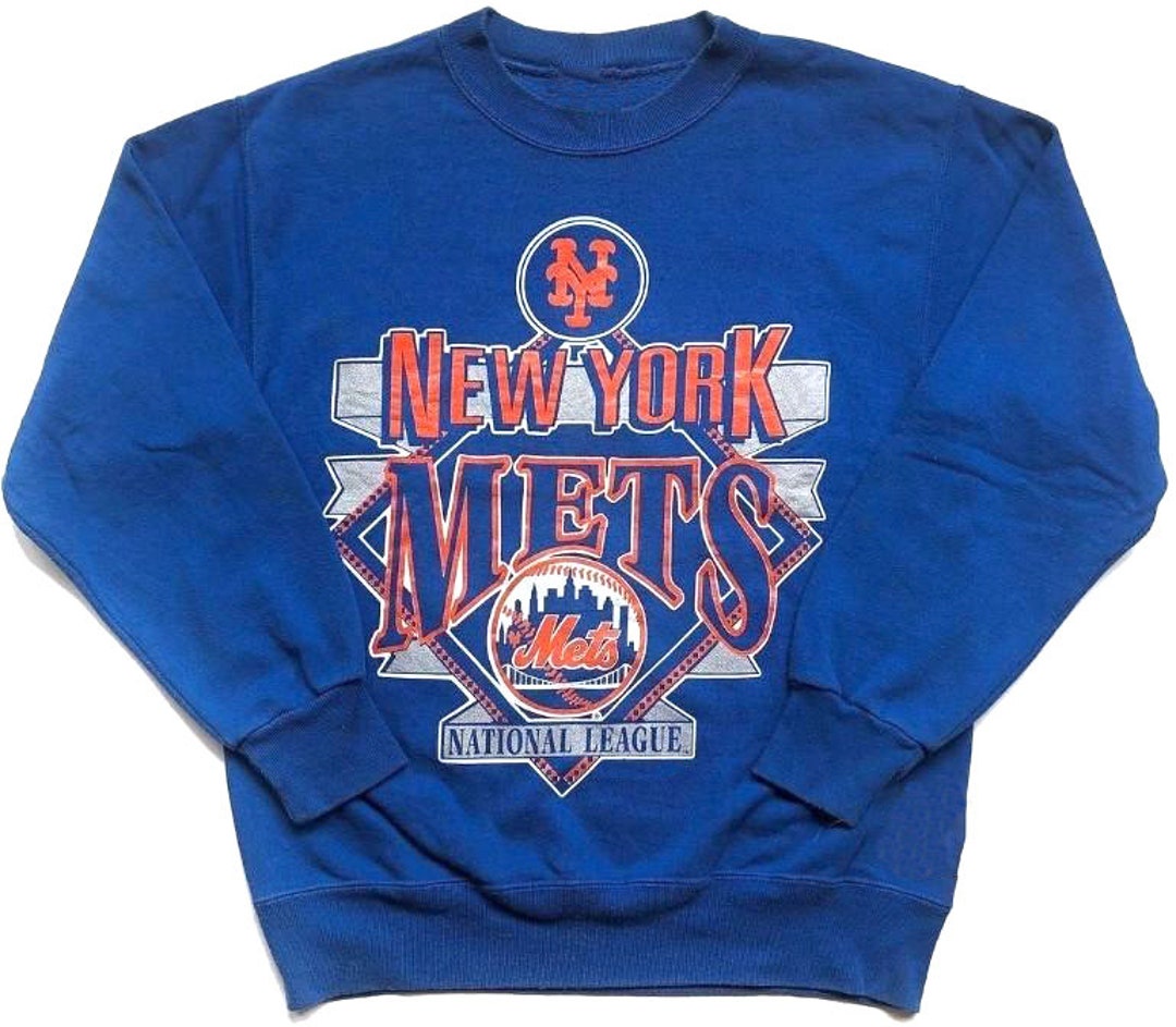Vintage New York Mets Logo Sweatshirt, MLB Baseball Shirt, Baseball Champions 2022-23 Shirt, Unisex Shirt Sweater Hoodie