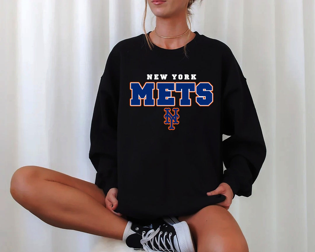 Vintage New York Mets Logo Sweatshirt, MLB Baseball Shirt, Baseball Champions 2022-23 Shirt, Unisex Shirt Sweater Hoodie Gifts for Fans