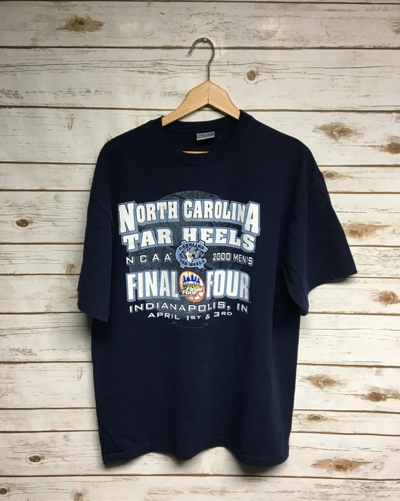 Vintage North Carolina Tar Heels Final Four Basketball Shirt, North Carolina Sweatshirt, Vintage 90 Shirts Gift