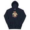 Vintage Penn State Hoodie Sweatshirt Sport Shirt - Mid Century Nittany Lions Art