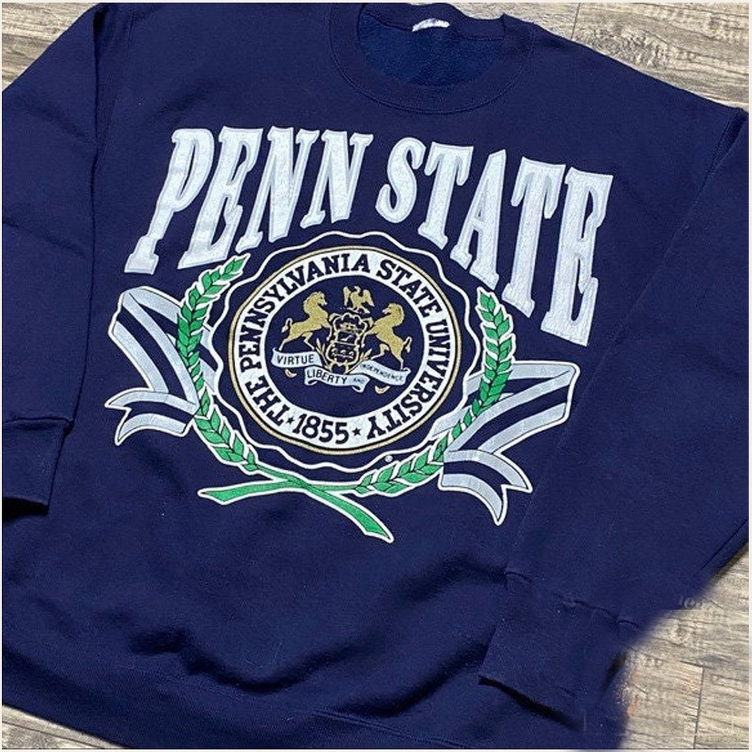 Vintage Penn State University Logo Sweatshirt, Penn State Shirt, Penn State Sweatshirt, NCAA Shirt, College Sweater