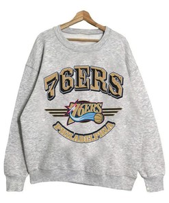 Vintage Philadelphia 76ers Sweatshirt, Sixers Basketball Team Shirt, MLB Vintage Tee, World Series, Unisex Shirt Sweater Hoodie