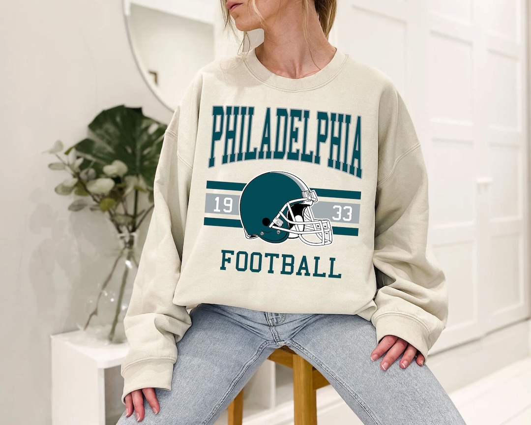 Vintage Philadelphia Football Sweatshirt, Retro Philadelphia Football Shirt for NFL Fans