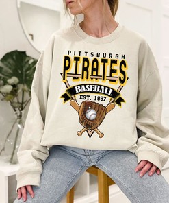 Vintage Pittsburgh Baseball Shirt, Pittsburgh MLB Shirt, Baseball Fan Gifts, Pittsburgh Fan Shirt