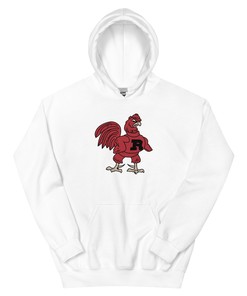 Vintage Rutgers Hoodie Sweatshirt Sport Shirt - Pre 1955 Chanticleers Art
