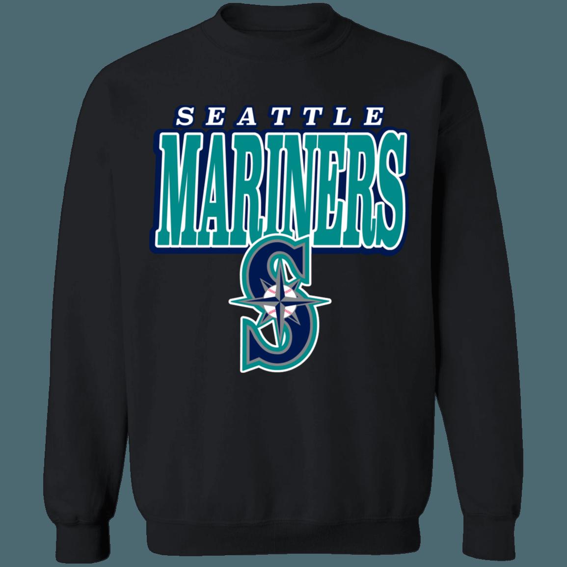 Vintage Seattle Mariners MLB Sweatshirt Hoodie Shirt - Image 4