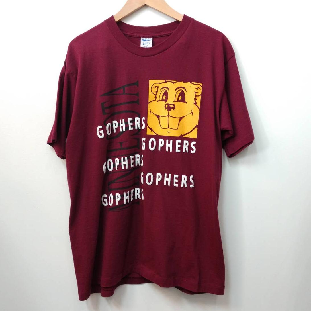 Vintage Single Stitch Golden Gophers Minnesota T-Shirt, Minnesota Football Fan Shirt, Gifts For Ncaa Fans