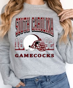 Vintage South Carolina Football Crewneck Sweatshirt, Football Fan Shirt, University Football Fan Shirt, Hoodie