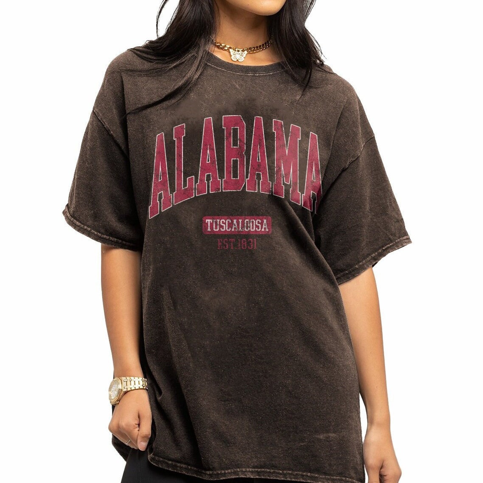 Vintage Special Wash Alabama Shirt, Alabama Fan Crewneck, Distressed Alabama Shirt, Alabama Gift