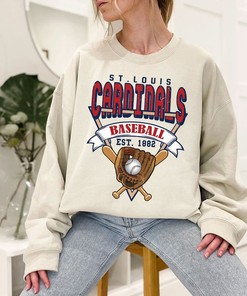 Vintage St. Louis Baseball Shirt, St. Louis MLB Shirt, Baseball Fan Gifts, St. Louis Fan Shirt