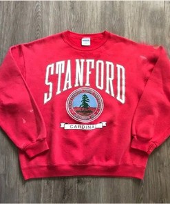 Vintage Stanford University  Sweatshirt Hoodie Shirt Gifts for NCAA Fans