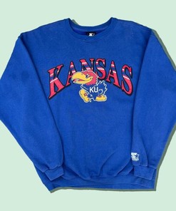 Vintage Starter Kansas Jayhawks Sweatshirt