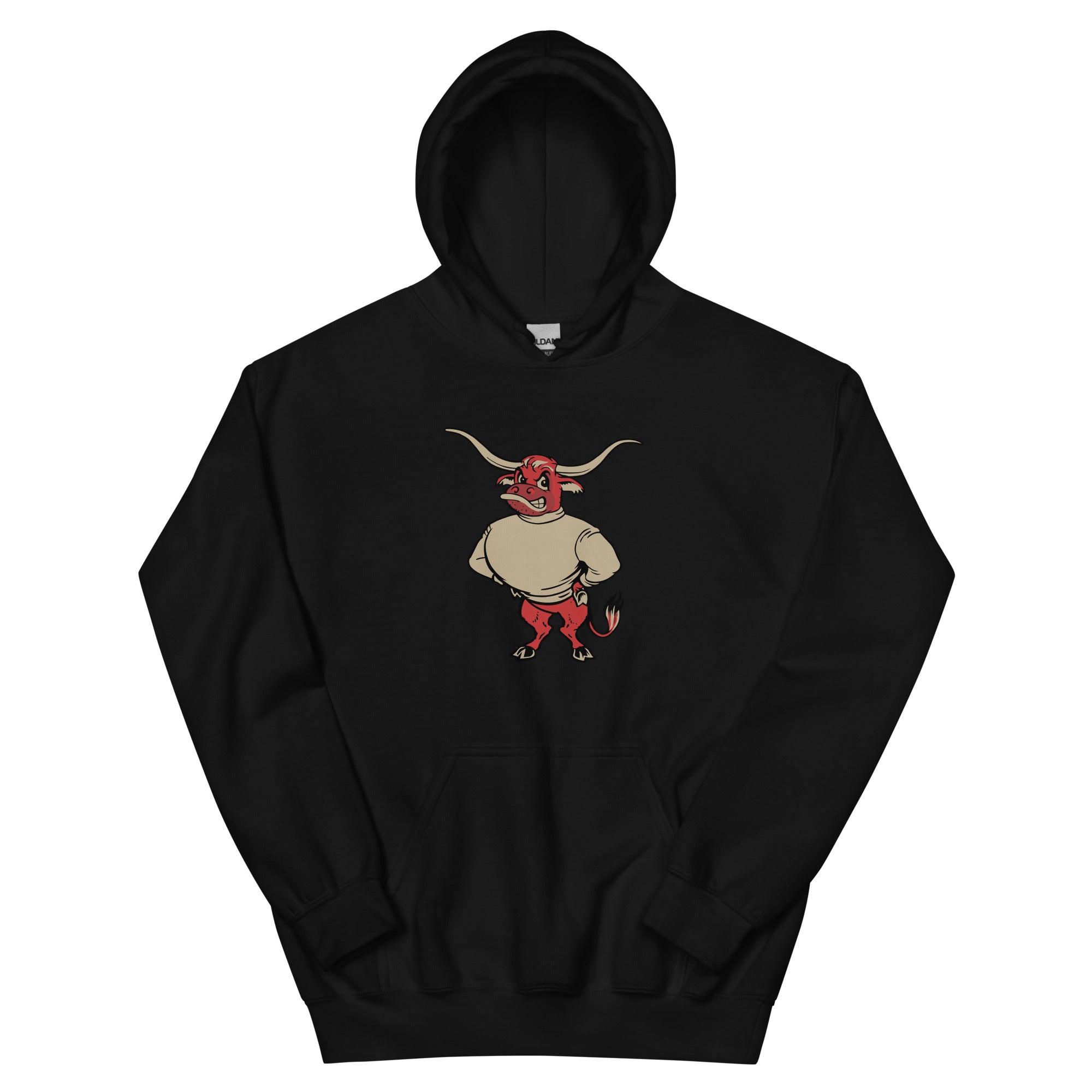 Vintage Texas Hoodie Sweatshirt Sport Shirt - Mid Century Longhorns Art - Image 2
