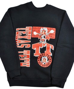 Vintage Texas Tech Red Raiders Logo Sweatshirt, Texas Football Shirt, Unisex Shirt Crewneck Hoodie