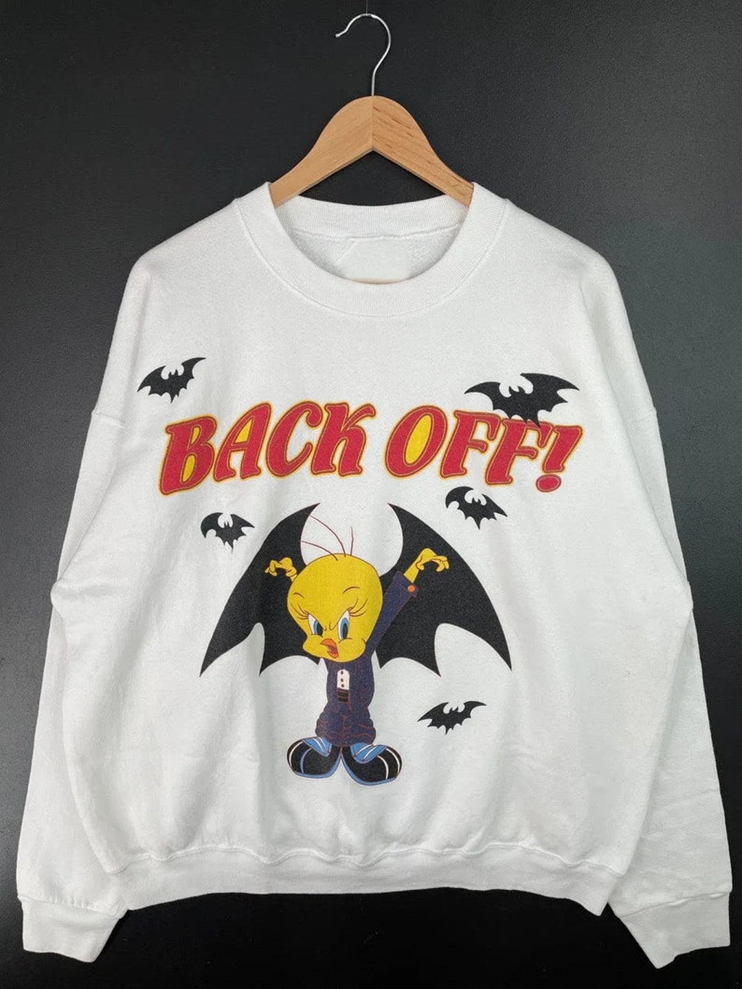 Vintage Tweety Bird Halloween Sweatshirt, Halloween Sweatshirt, Looney Tunes Shirt, Unisex Shirt, Funny Halloween Gifts